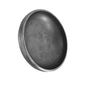 Заглушка стальная эллиптическая Дн 820х10, п/приварку, бесшовная, и...